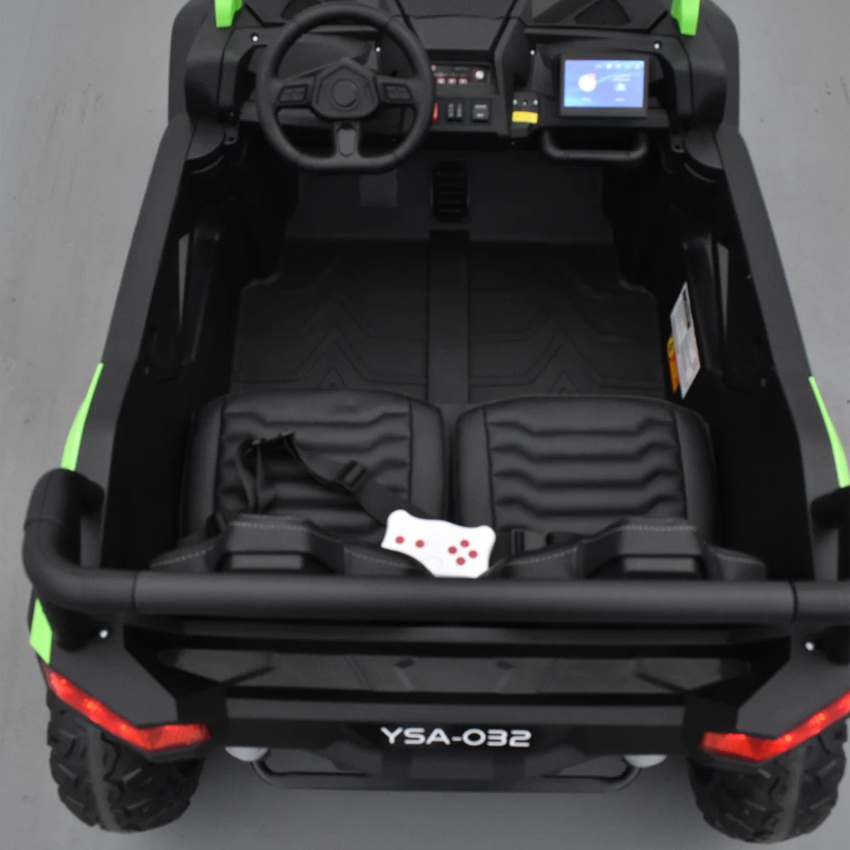 BUGGY ENFANT ÉLECTRIQUE SMX BIG HORN 24V VERT 5 sur 13