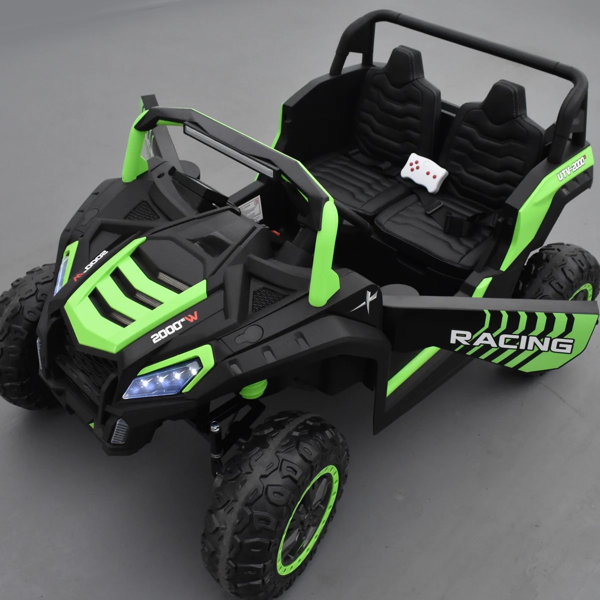 BUGGY ENFANT ÉLECTRIQUE SMX BIG HORN 24V VERT 9 sur 13