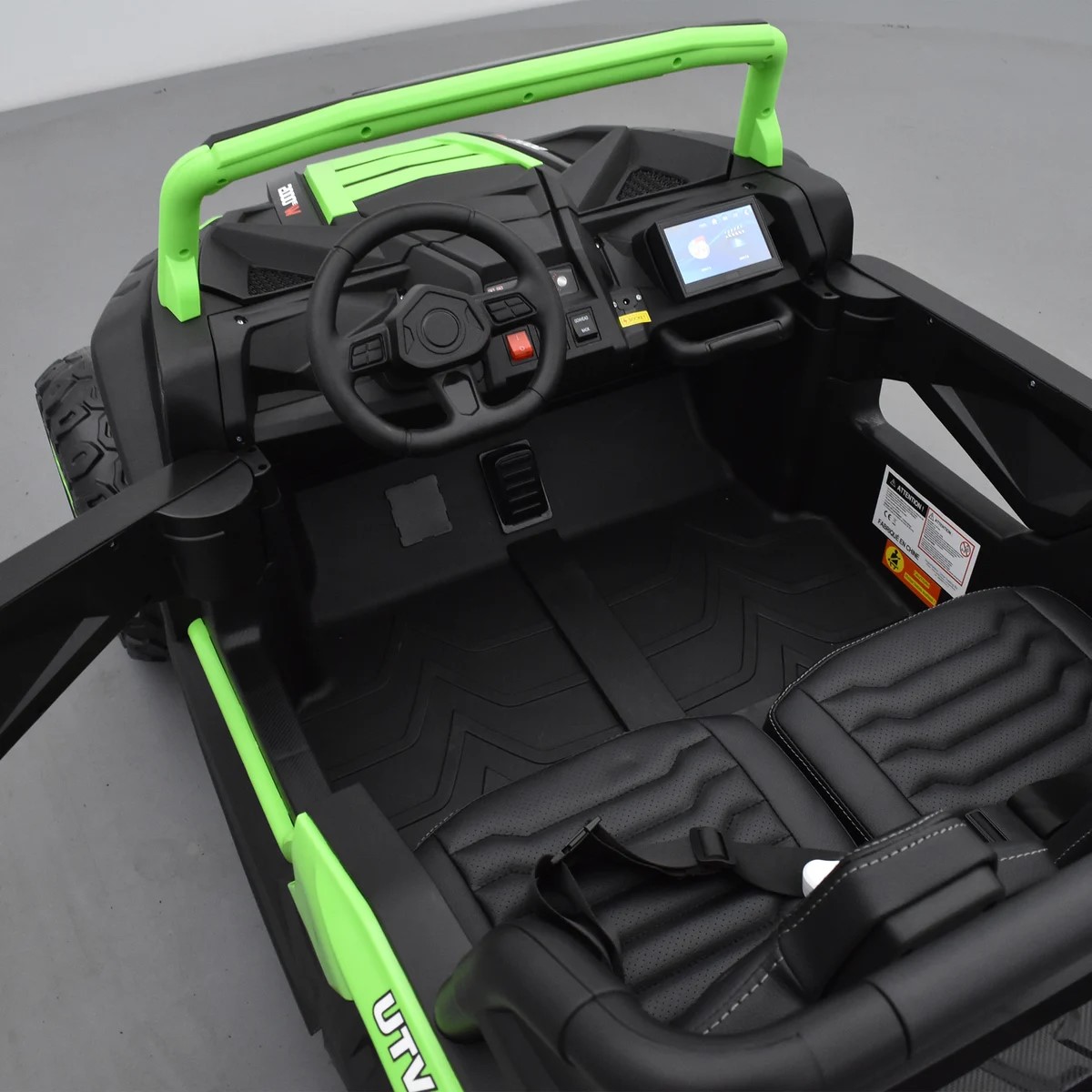 BUGGY ENFANT ÉLECTRIQUE SMX BIG HORN 24V VERT 10 sur 13
