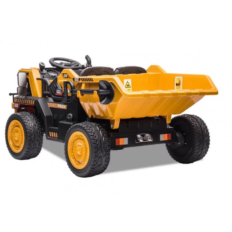 camion-de-chantier-electrique-enfant-xl-avec-benne-12v-orange-apollo 7 sur 7