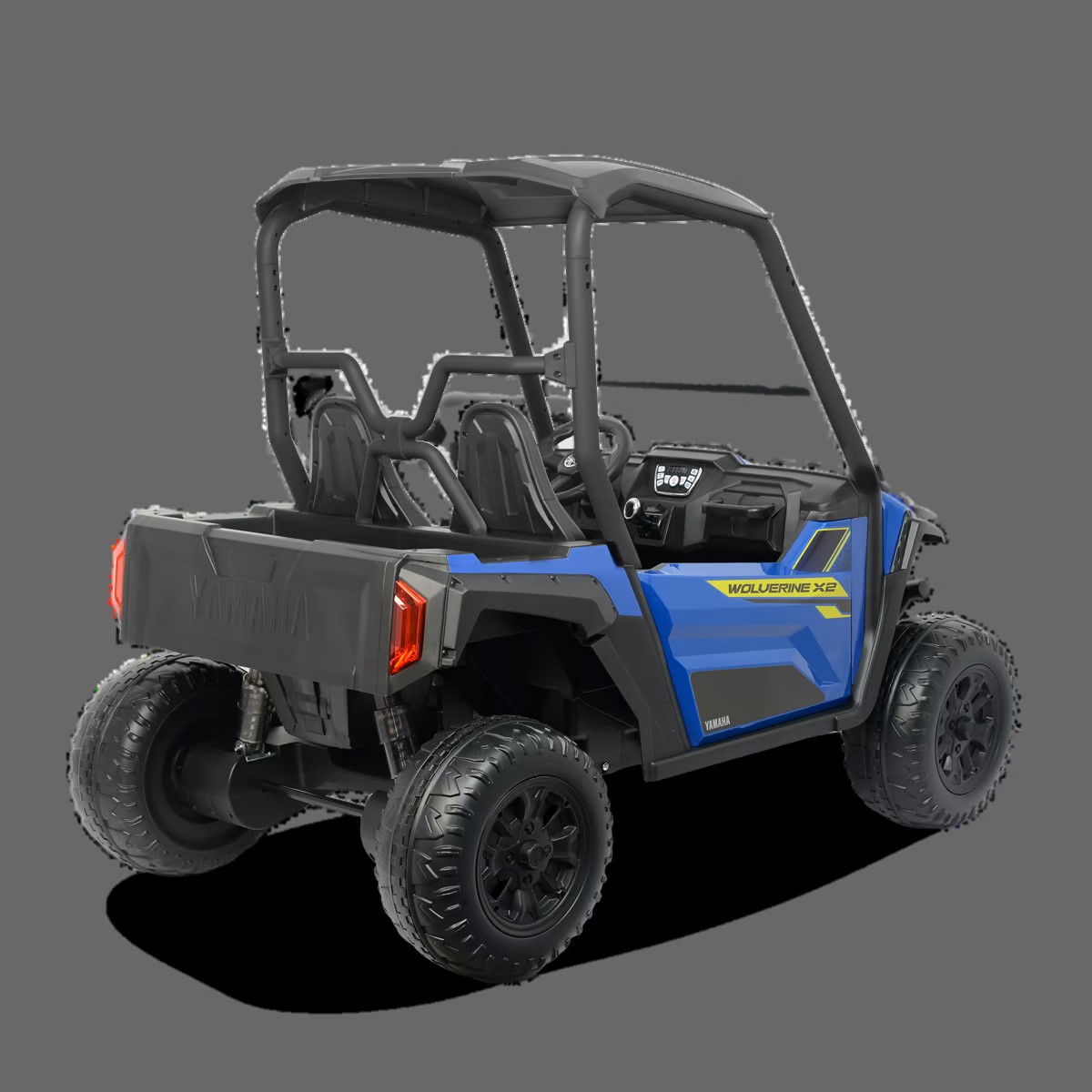 fulBUGGY ÉLECTRIQUE ENFANT YAMAHA WOLVERINE X2 BLEU 4 sur 6