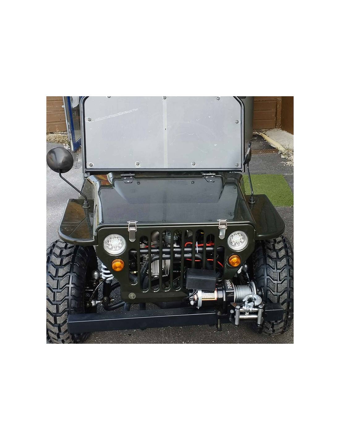 mini-jeep-willis-pour-enfant-150cc-semi-automatique 2 sur 12