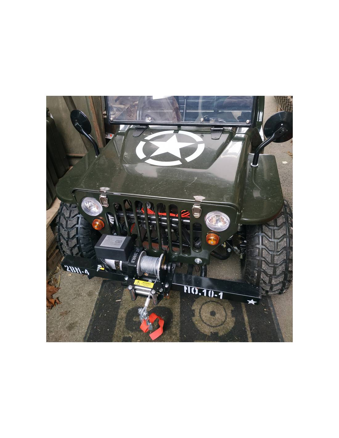 mini-jeep-willis-pour-enfant-150cc-semi-automatique 4 sur 12
