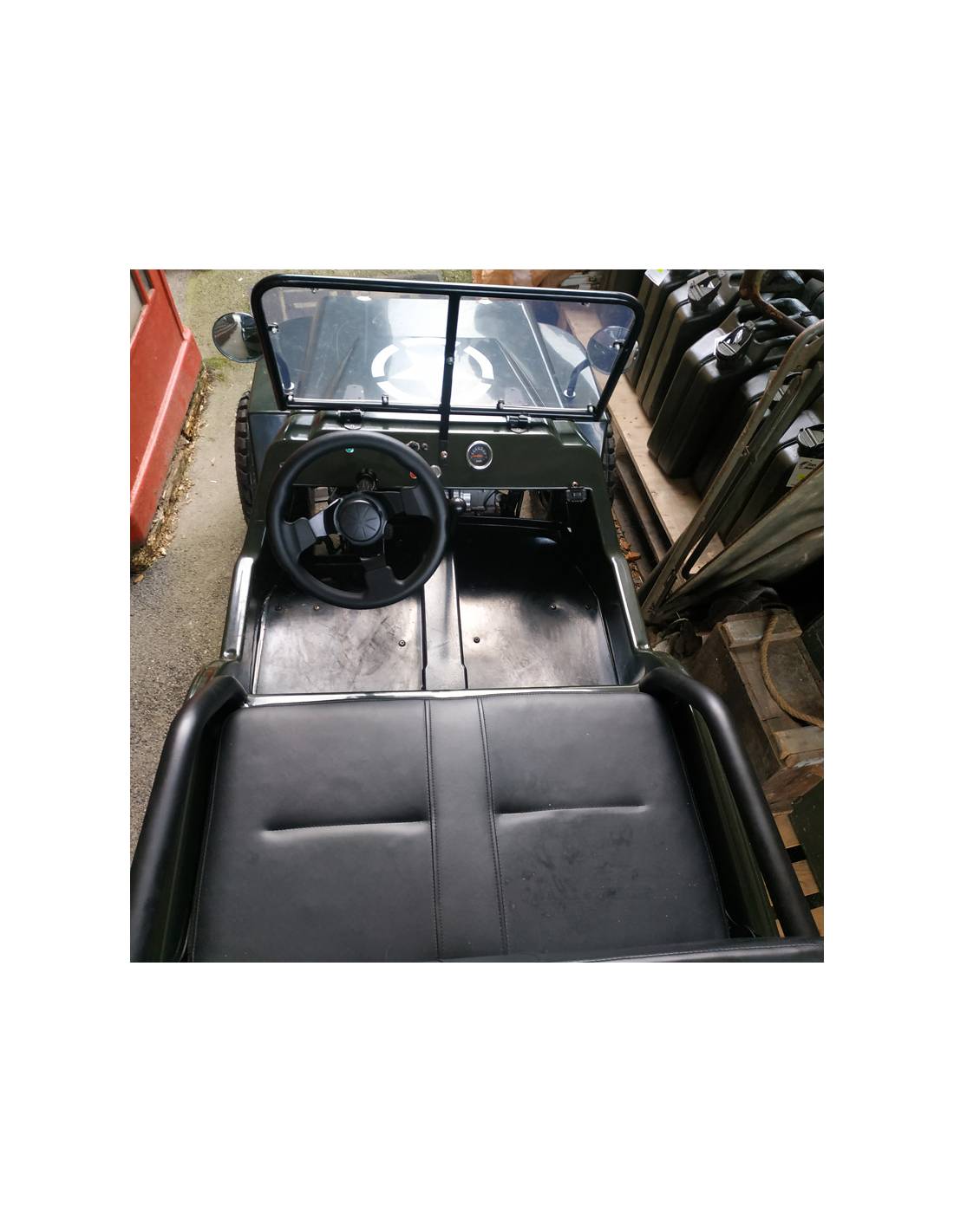 mini-jeep-willis-pour-enfant-150cc-semi-automatique 9 sur 12