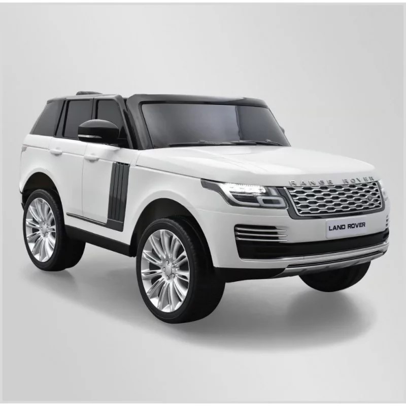 VOITURE ÉLECTRIQUE ENFANT RANGE ROVER BLANC 1 PLACE