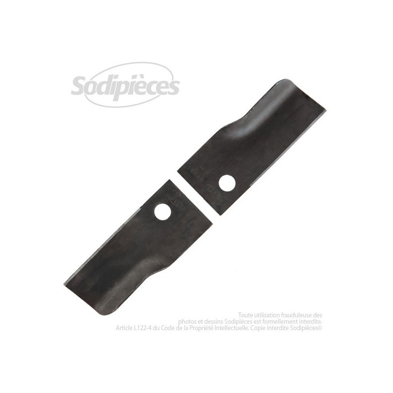 LAME TONDEUSE 11,8 CM. AL. 12 MM. POUR HOMELITE