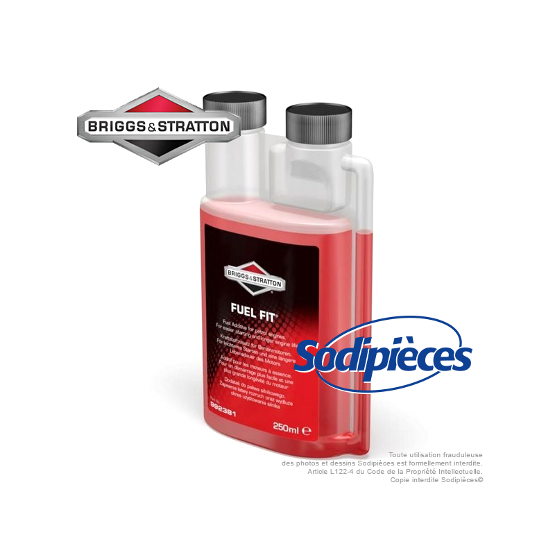 ADDITIF ESSENCE POUR MOTEUR. BRIGGS & STRATTON. 250 ML