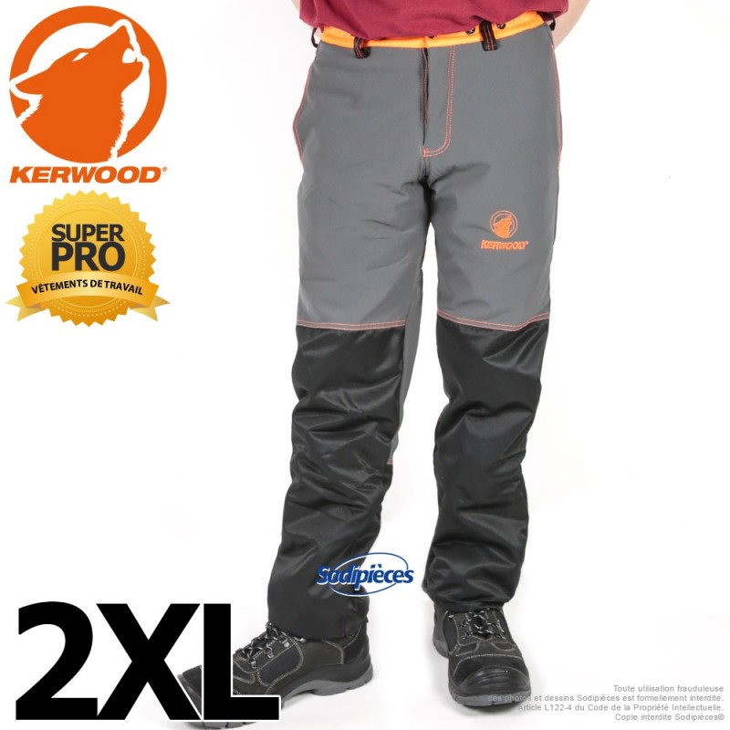 PANTALON FORESTIER ANTICOUPURE KERWOOD TAILLE XXL