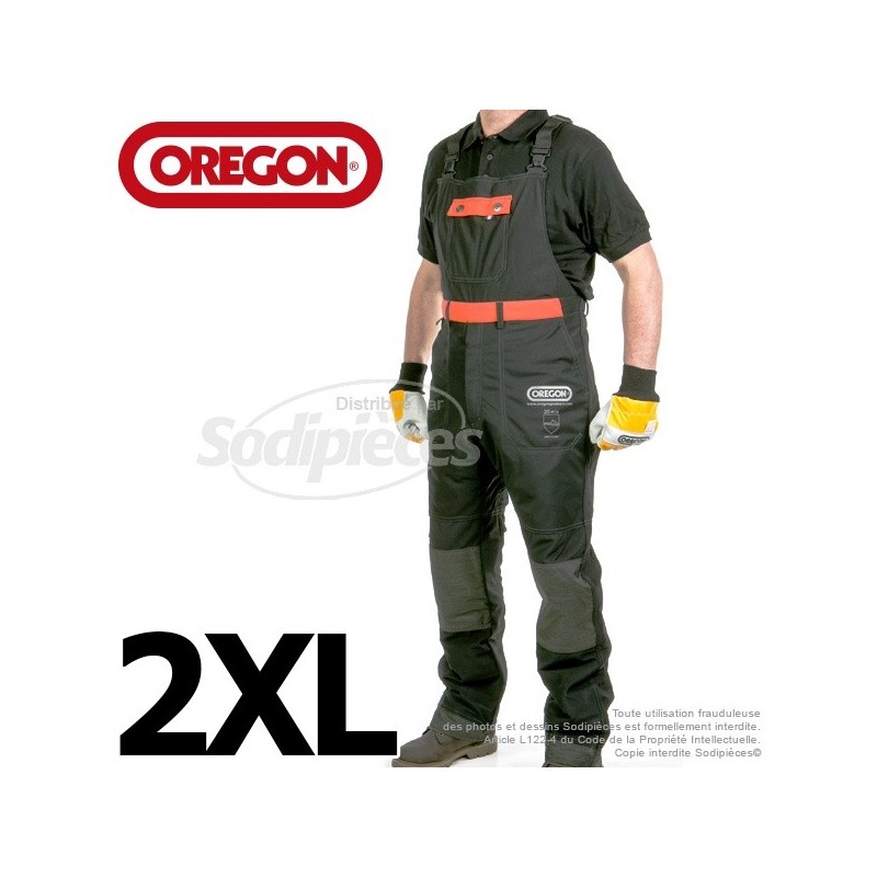 SALOPETTE ANTI-COUPURE ORÉGON WAIPOUA. TAILLE XXL