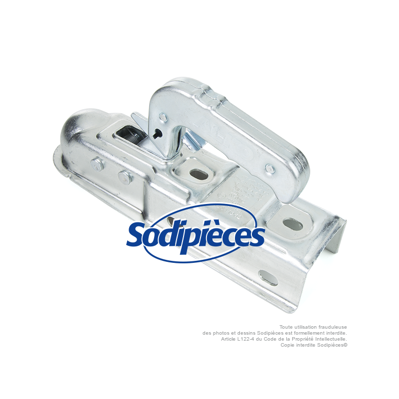 TÊTE D\'ATTELAGE REMORQUE Ø 50 X 60 MM