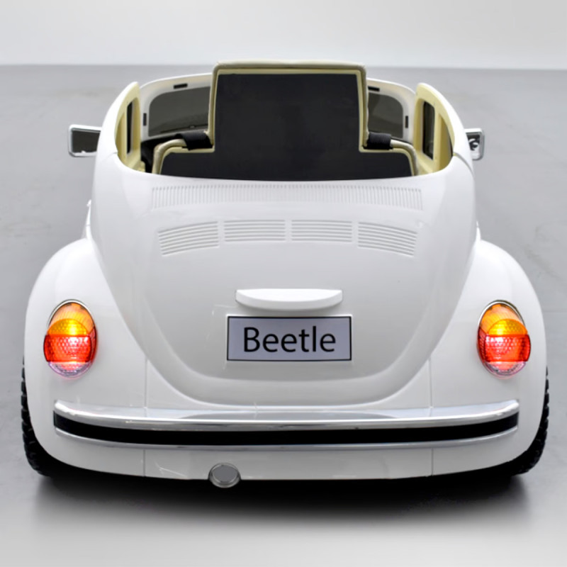 voiture-electrique-enfant-volkswagen-coccinelle-beetle-version-retro 4 sur 7