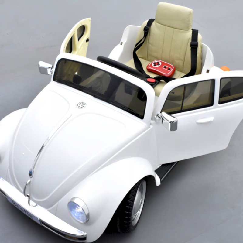 voiture-electrique-enfant-volkswagen-coccinelle-beetle-version-retro 5 sur 7