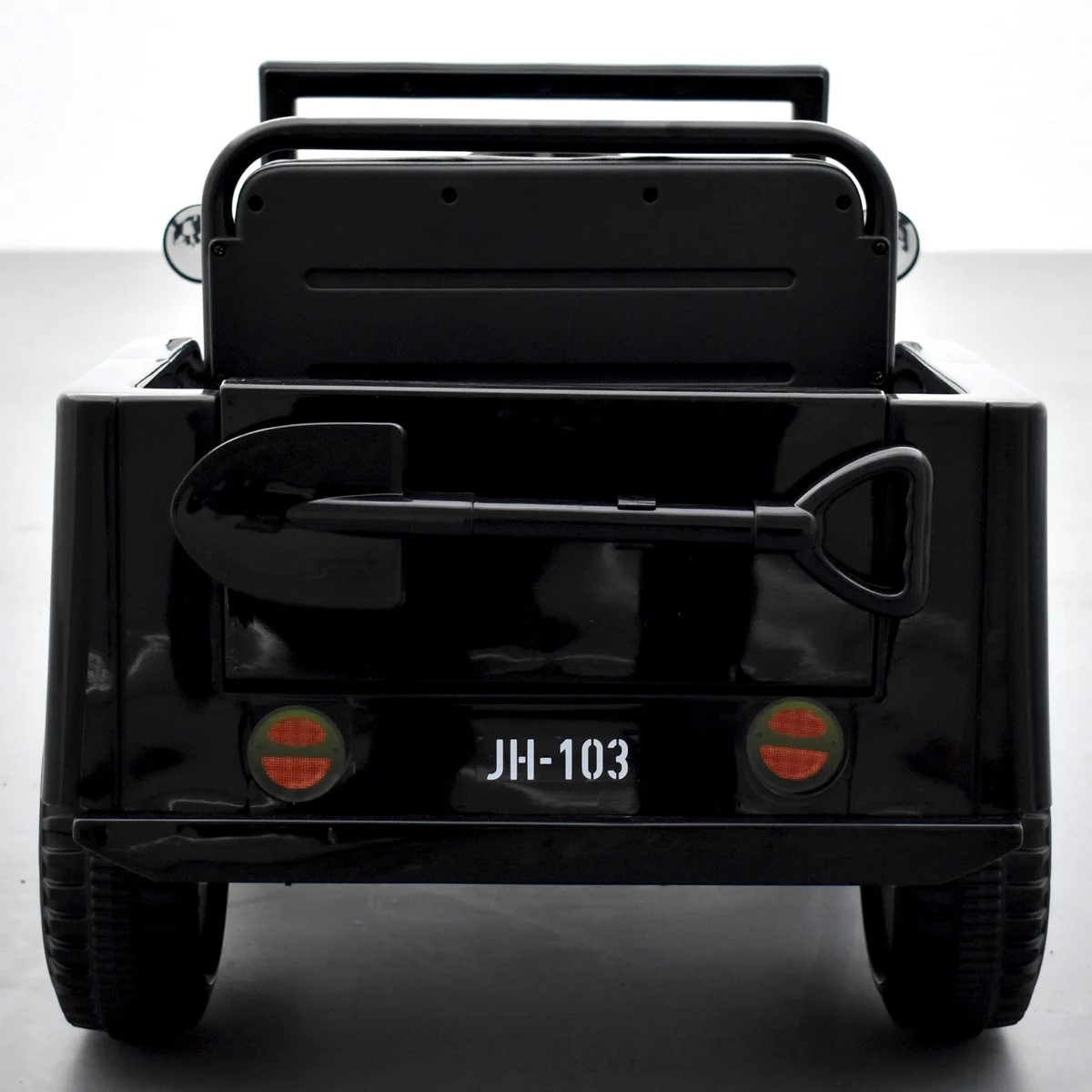 VOITURE ENFANT ÉLECTRIQUE JEEP WILLYS 1 PLACE NOIR 3 sur 15