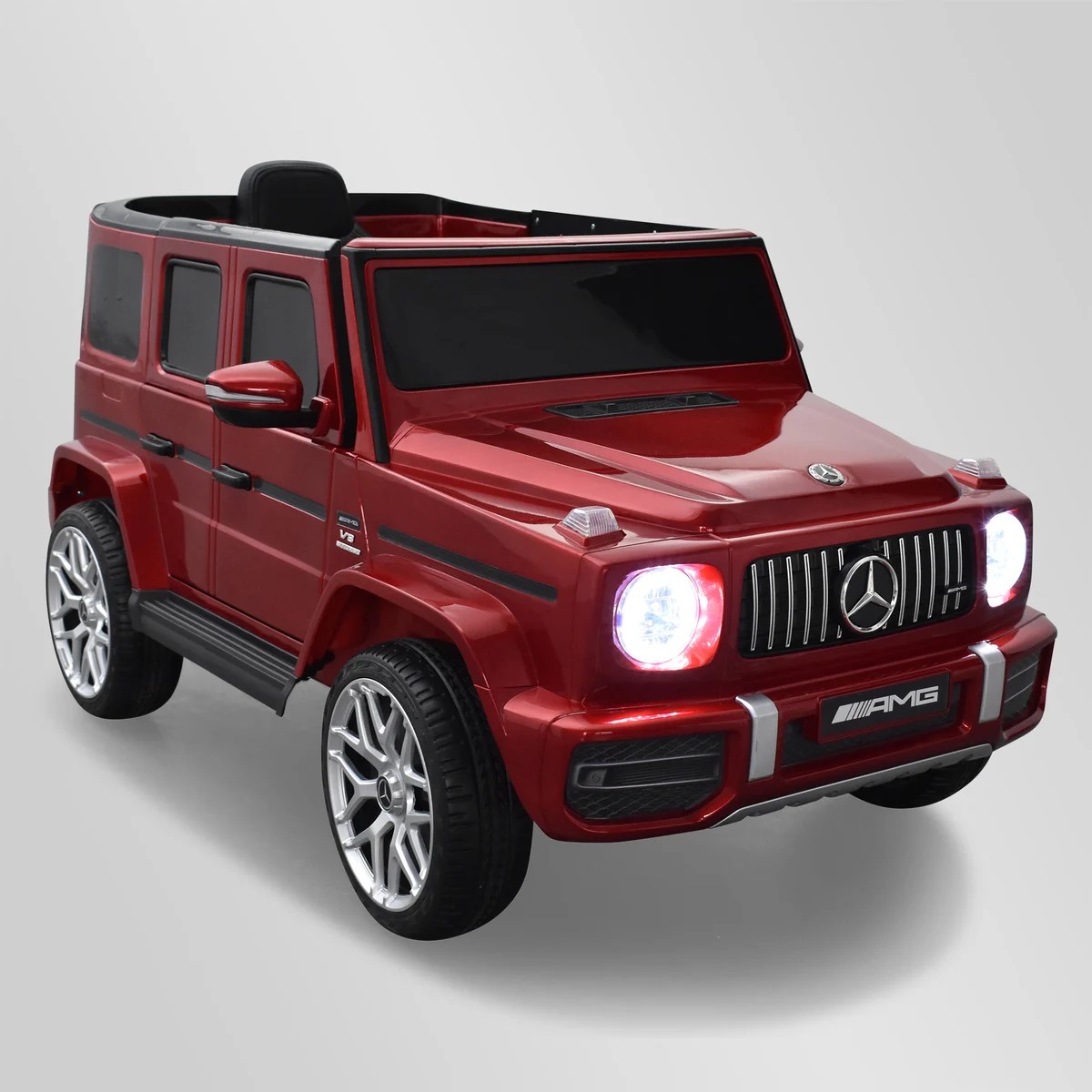 VOITURE ÉLECTRIQUE ENFANT MERCEDES BENZ AMG G63 ROUGE 1 sur 15