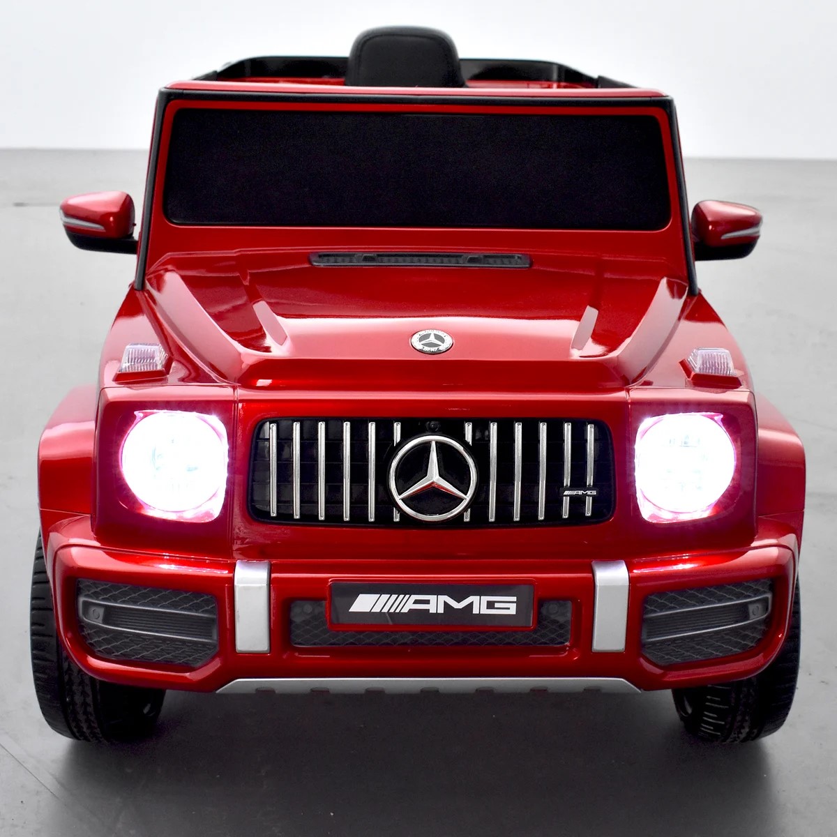 VOITURE ÉLECTRIQUE ENFANT MERCEDES BENZ AMG G63 ROUGE 3 sur 15