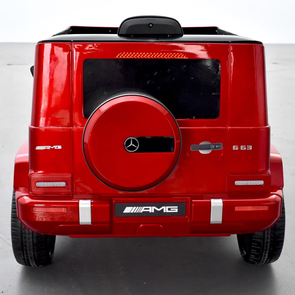 VOITURE ÉLECTRIQUE ENFANT MERCEDES BENZ AMG G63 ROUGE 4 sur 15