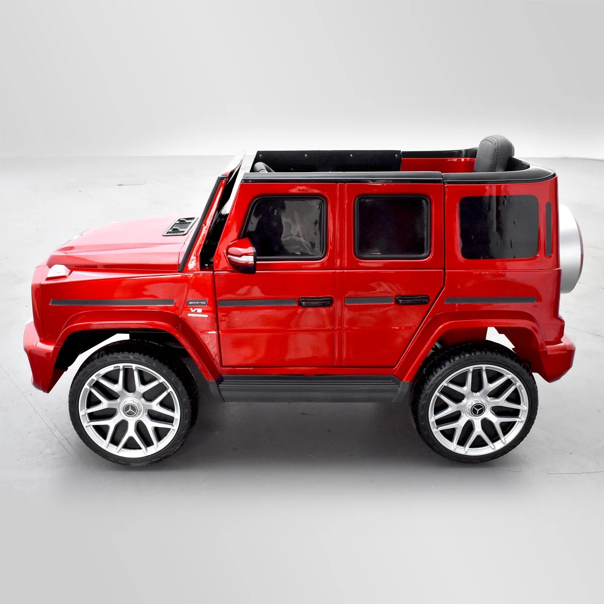 VOITURE ÉLECTRIQUE ENFANT MERCEDES BENZ AMG G63 ROUGE 10 sur 15