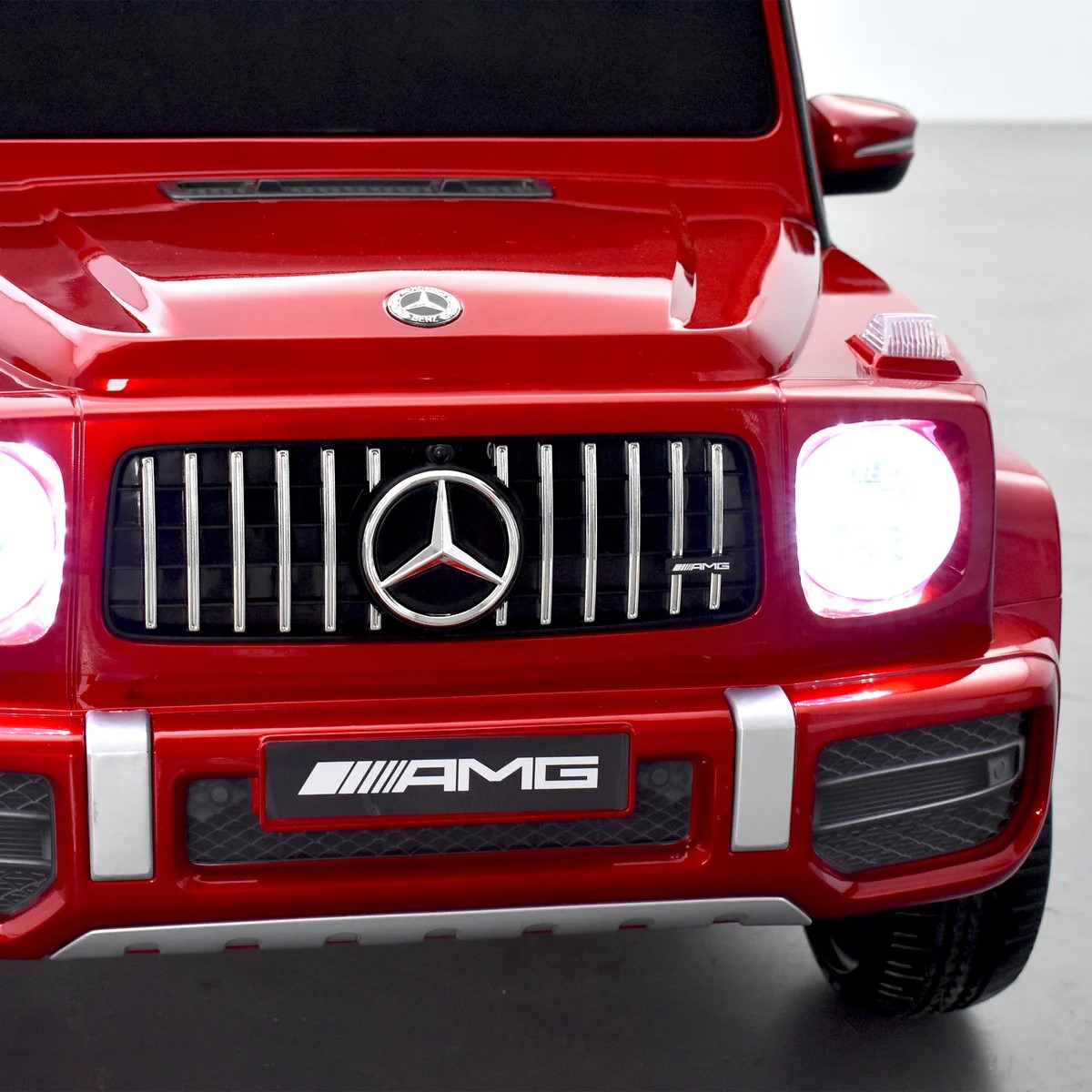 VOITURE ÉLECTRIQUE ENFANT MERCEDES BENZ AMG G63 ROUGE 11 sur 15