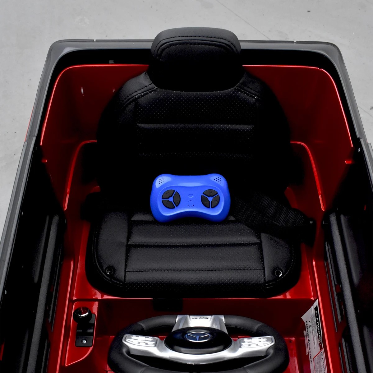 VOITURE ÉLECTRIQUE ENFANT MERCEDES BENZ AMG G63 ROUGE 14 sur 15
