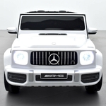VOITURE ÉLECTRIQUE ENFANT MERCEDES AMG G63 2 PLACES BLANC 3 SUR 15