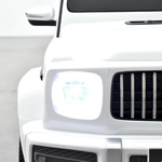 VOITURE ÉLECTRIQUE ENFANT MERCEDES AMG G63 2 PLACES BLANC 13 SUR 15