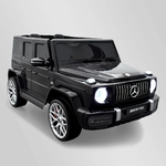 VOITURE ÉLECTRIQUE ENFANT MERCEDES AMG G63 2 PLACES NOIR 1 SUR 15