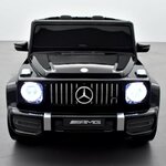 VOITURE ÉLECTRIQUE ENFANT MERCEDES AMG G63 2 PLACES NOIR 3 SUR 15