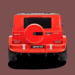 VOITURE ÉLECTRIQUE ENFANT MERCEDES AMG G63 2 PLACES ROUGE 3 sur 6