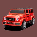 VOITURE ÉLECTRIQUE ENFANT MERCEDES AMG G63 2 PLACES ROUGE 4 sur 7