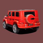 VOITURE ÉLECTRIQUE ENFANT MERCEDES AMG G63 2 PLACES ROUGE 5 sur 6