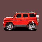 VOITURE ÉLECTRIQUE ENFANT MERCEDES AMG G63 2 PLACES ROUGE 6 sur 6