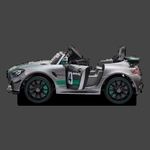 VOITURE ÉLECTRIQUE ENFANT MERCEDES AMG GT4 SILVER 7 Sur 7