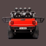VOITURE ÉLECTRIQUE ENFANT JEEP GEOLAND V2 24V ROUGE 2 PLACES 3 sur 6