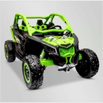 buggy-electrique-enfant-smx-can-am-maverick-24v-vert-apollo 2 sur 7