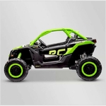 buggy-electrique-enfant-smx-can-am-maverick-24v-vert-apollo 5 sur 7