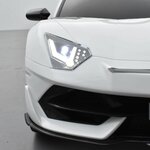 VOITURE ÉLECTRIQUE ENFANT LAMBORGHINI AVENTADOR SVJ 12V BLANC 15 SUR 15