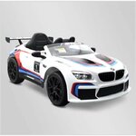 voiture-electrique-enfant-bmw-m6-gt3-blanc-apollo 1 SUR 9