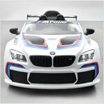 voiture-electrique-enfant-bmw-m6-gt3-blanc-apollo 3 SUR 9