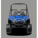 BUGGY ÉLECTRIQUE ENFANT YAMAHA WOLVERINE X2 BLEU 2 SUR 6