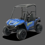 BUGGY ÉLECTRIQUE ENFANT YAMAHA WOLVERINE X2 BLEU 3 SUR 6