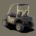 fulBUGGY ÉLECTRIQUE ENFANT YAMAHA WOLVERINE X2 BEIGE 4 sur 4