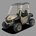 BUGGY ÉLECTRIQUE ENFANT YAMAHA WOLVERINE X2 BEIGE 2 sur 4