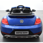 VOITURE ÉLECTRIQUE ENFANT VOLKSWAGEN COCCINELLE DUNE BEETLE BLEU 7 sur 7