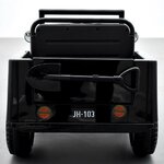VOITURE ENFANT ÉLECTRIQUE JEEP WILLYS 1 PLACE NOIR 3 sur 15