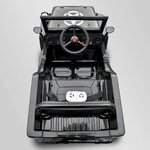 VOITURE ENFANT ÉLECTRIQUE JEEP WILLYS 1 PLACE NOIR 7 sur 15