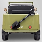 VOITURE ENFANT ÉLECTRIQUE JEEP WILLYS 1 PLACE OLIVE 6 SUR 7