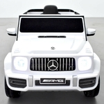 VOITURE ÉLECTRIQUE ENFANT MERCEDES BENZ AMG G63 BLANC 3 sur 15