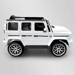 VOITURE ÉLECTRIQUE ENFANT MERCEDES BENZ AMG G63 BLANC 9 sur 15