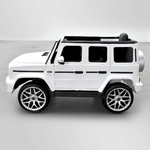 VOITURE ÉLECTRIQUE ENFANT MERCEDES BENZ AMG G63 BLANC 10 sur 15