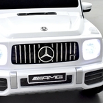 VOITURE ÉLECTRIQUE ENFANT MERCEDES BENZ AMG G63 BLANC 11 sur 15